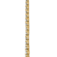 14k 26 3/4ct Cert Lab Grown Diamond VS/SI+ G+ 18in Grad Tennis Necklace