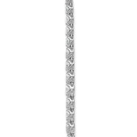 14kw 14 3/8ct Lab Grown Dia VS+ F+ 16in Grad Layered Tennis Necklace