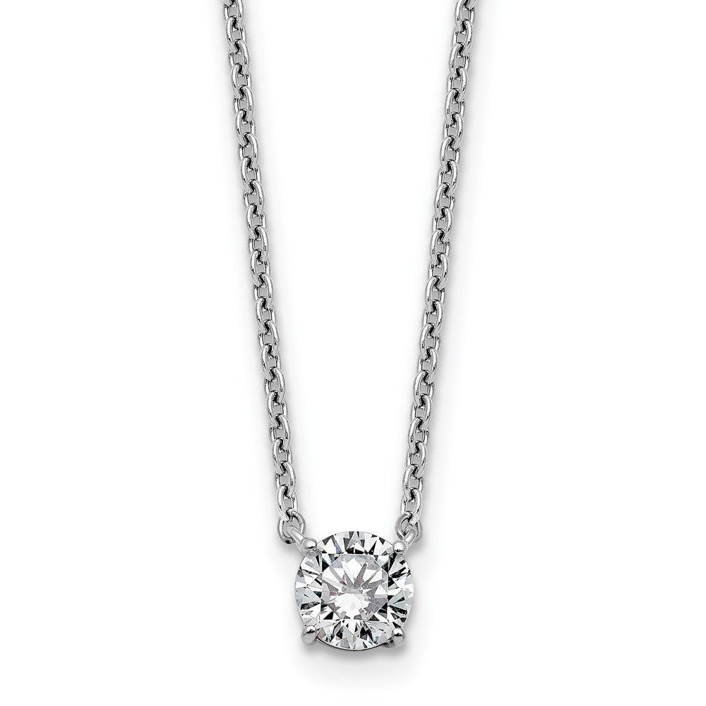 14kw 1/2ct Round 4 Prong Pendant Mounting