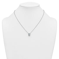14kw 3ct Cert Lab Grown Dia VS+ F+ Oval Comp 18in Pendant Necklace