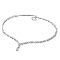 14kw 10 1/3ct Lab Grown Diamond VS+ F+ 18in Fashion Tennis Necklace
