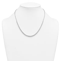 14kw 4ct Lab Grown Diamond VS+ F+ 18in Fashion Tennis Necklace