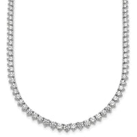 14kw 4ct Lab Grown Diamond VS+ F+ 18in Fashion Tennis Necklace