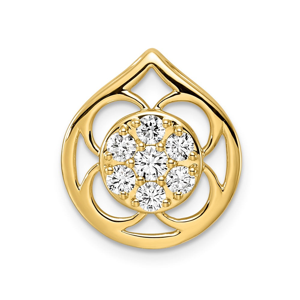 14k Lab Grown Diamond VS+ F+ Fashion Pendant