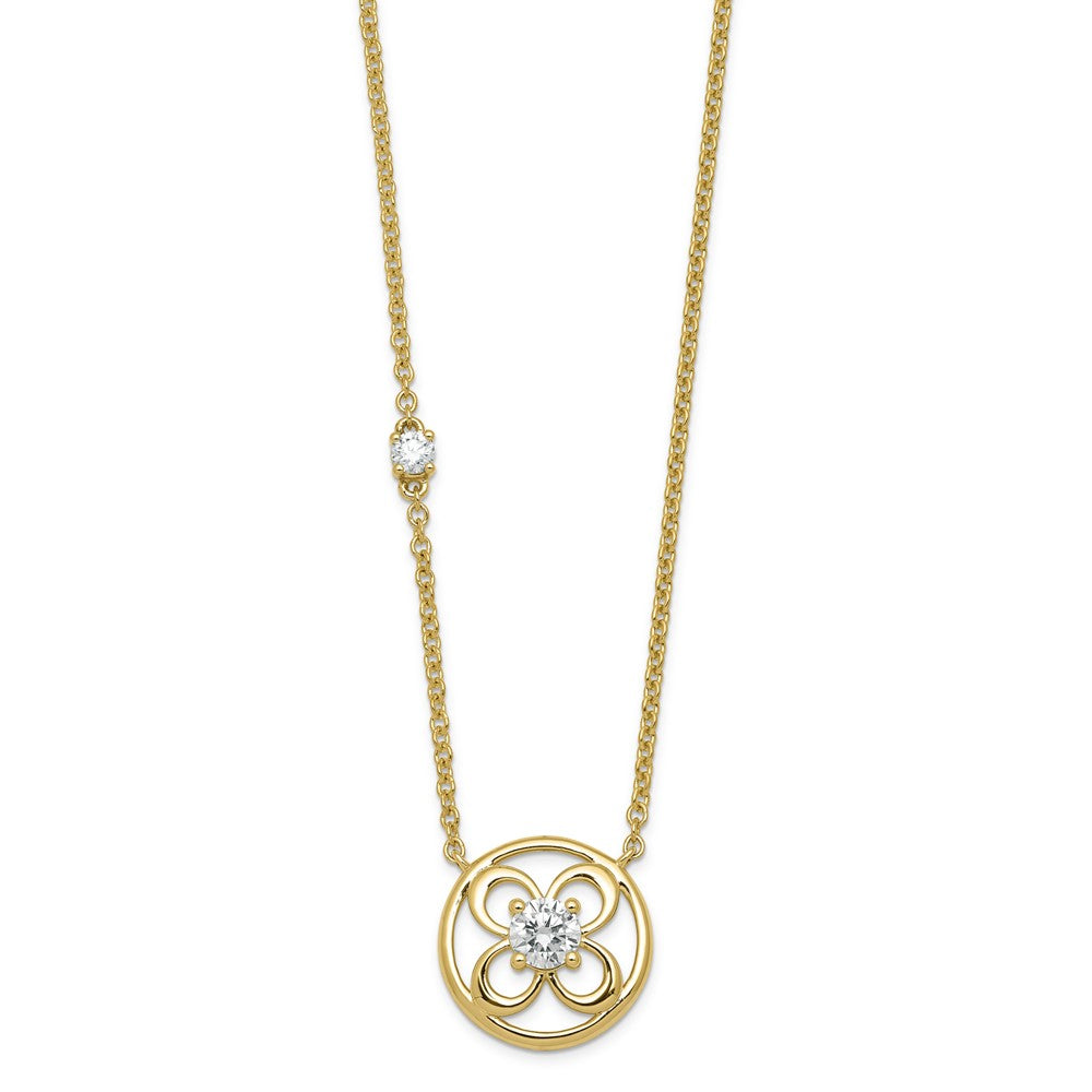 14k Lab Grown Diamond VS+ F+ Fashion Necklace