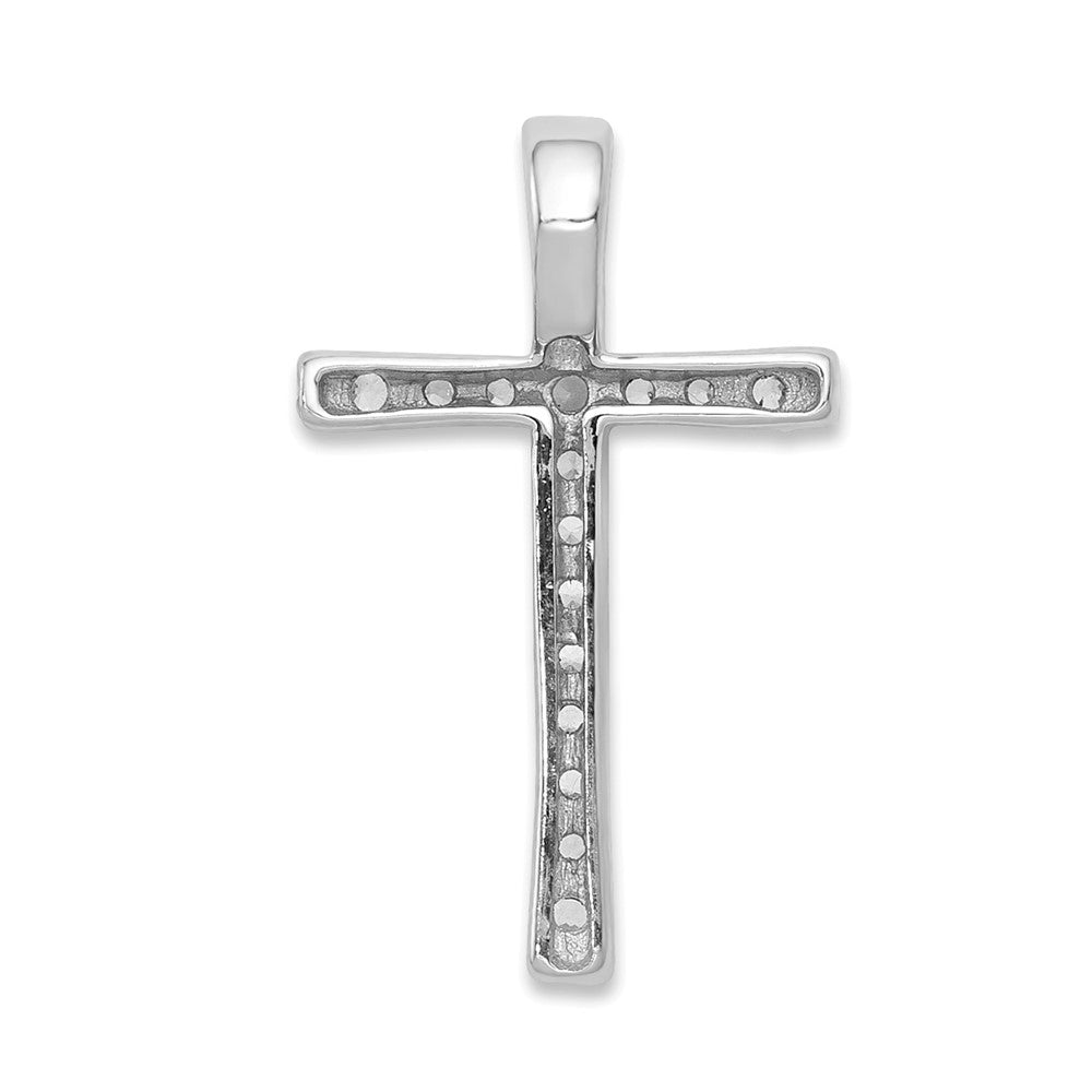 14kw 1/5ct Lab Grown Diamond VS/SI+ G+ Comp Chain Slide Pendant