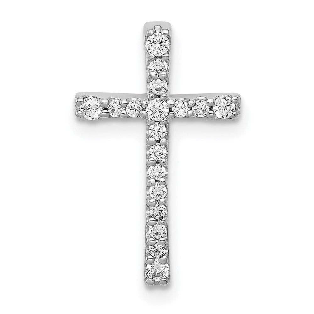 14kw 1/5ct Lab Grown Diamond VS/SI+ G+ Comp Chain Slide Pendant