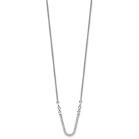 14kw 1/2 ct Lab Grown Dia VS/SI+ G+ Adjustable Tennis Style Bolo Necklace