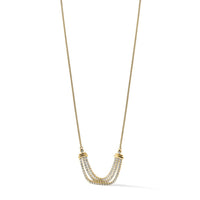 14kw 2 1/6ct Lab Grown Dia VS/SI+ G+ Adjustable Tennis Style Bolo Necklace