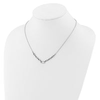 14kw 1/2ct Lab Grown Diamond VS/SI+ G+ 18.25in Fashion Link Necklace