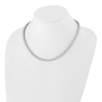 14k White Gold 32 1/8ct Lab Grown Diamond VS/SI+ G+ 18in Tennis Necklace