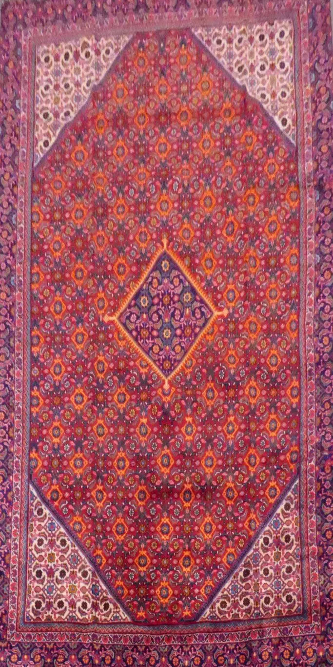 Persian Arak Hand-Knotted Rug Made With Natural Wool & Cotton 12'2'' X 8'8" Pan83