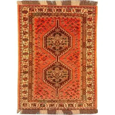 Persian Shiraz Rug 4'11" x 3'4"