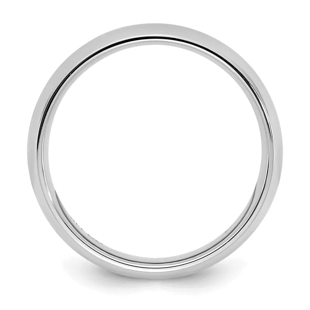 Platinum 3mm Comfort-Fit Wedding Band