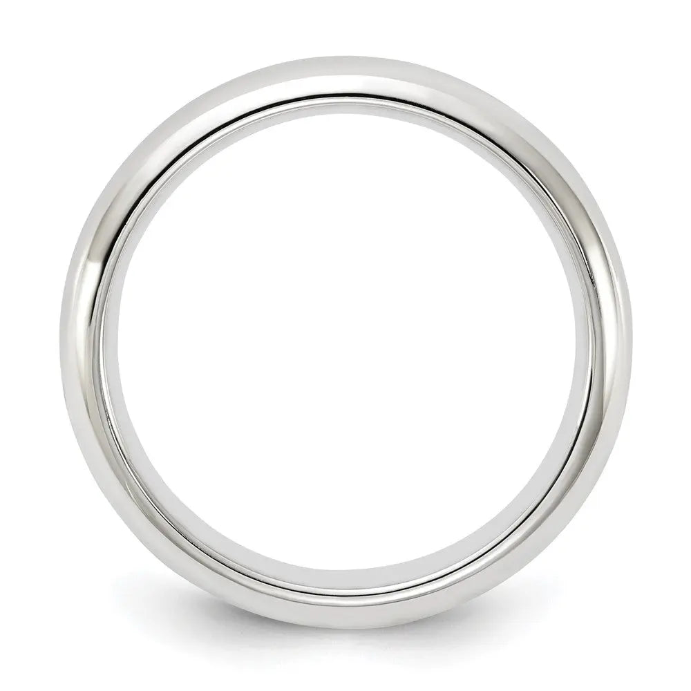 Platinum 4mm Comfort-Fit Wedding Band