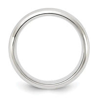 Platinum 4mm Comfort-Fit Wedding Band