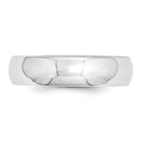 Platinum 5mm Comfort-Fit Wedding Band