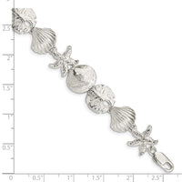 Sterling Silver Seashells Bracelet