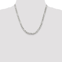Sterling Silver 5.5mm Figaro Anchor Chain