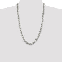 Sterling Silver 7mm Flat Anchor Chain