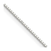 Sterling Silver .8mm 8 Sided Box Chain