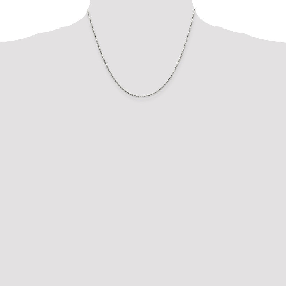 Sterling Silver 1mm 8 Sided Box Chain