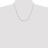 Sterling Silver 1mm 8 Sided Box Chain
