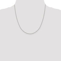 Sterling Silver 1.15mm 8 Sided Box Chain