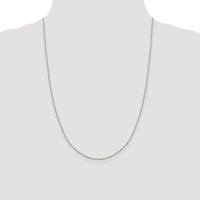 Sterling Silver 1.15mm 8 Sided Box Chain