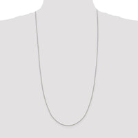 Sterling Silver 1.15mm 8 Sided Box Chain