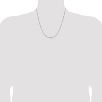 Sterling Silver 1.25mm 8 Sided Box Chain