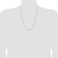 Sterling Silver 1.25mm 8 Sided Box Chain
