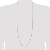 Sterling Silver 1.25mm 8 Sided Box Chain