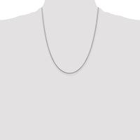 Sterling Silver 1.35mm 8 Sided Box Chain