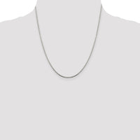 Sterling Silver 1.5mm 8 Sided Box Chain