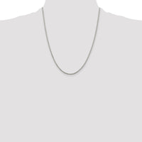 Sterling Silver 1.7mm 8 Sided Box Chain