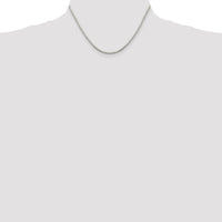 Sterling Silver 2mm 8 Sided Box Chain
