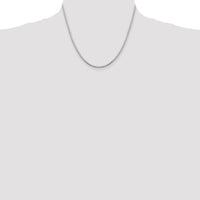 Sterling Silver 2mm 8 Sided Box Chain