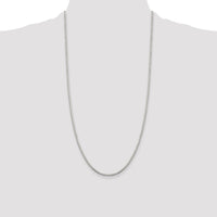 Sterling Silver 2mm 8 Sided Box Chain