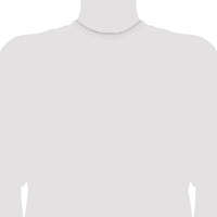 Sterling Silver Rhodium-plated .8mm Box Chain