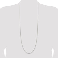 Sterling Silver 1.1mm Box Chain