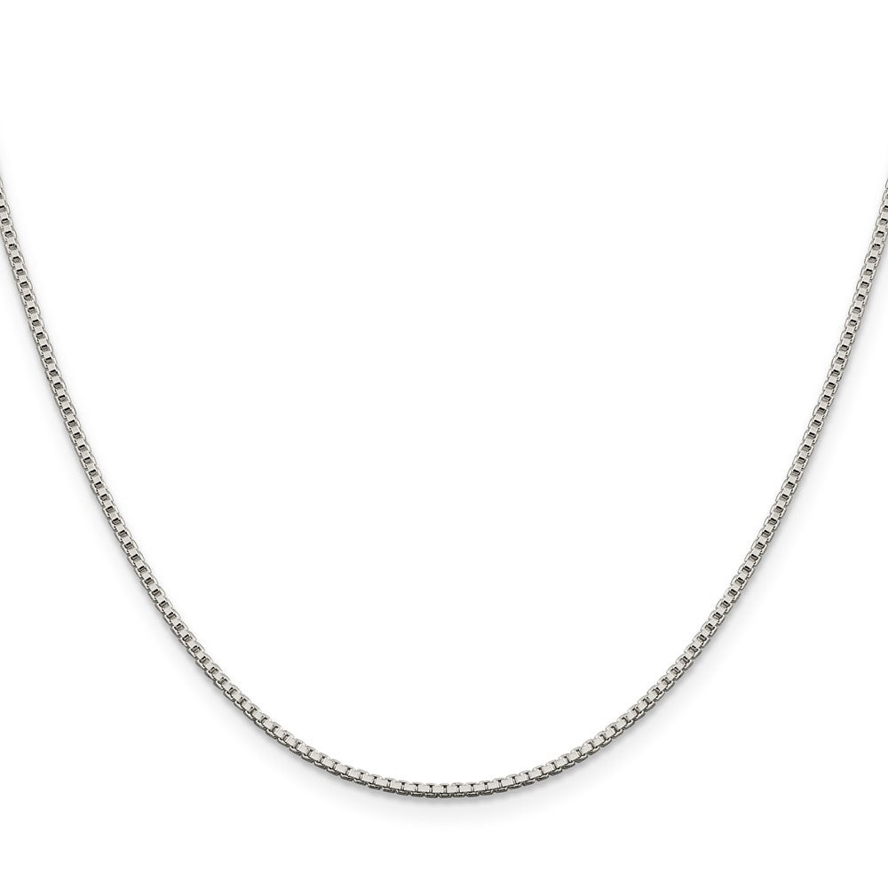Sterling Silver 1.4mm Box Chain