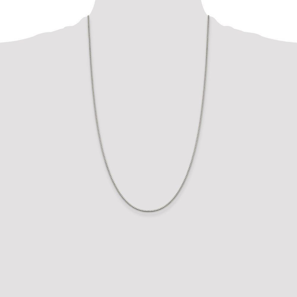 Sterling Silver 1.4mm Box Chain