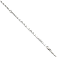 Sterling Silver 1.75mm Box Chain w/4in ext.
