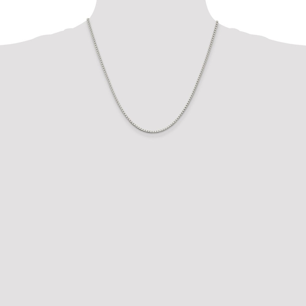 Sterling Silver 2mm Box Chain