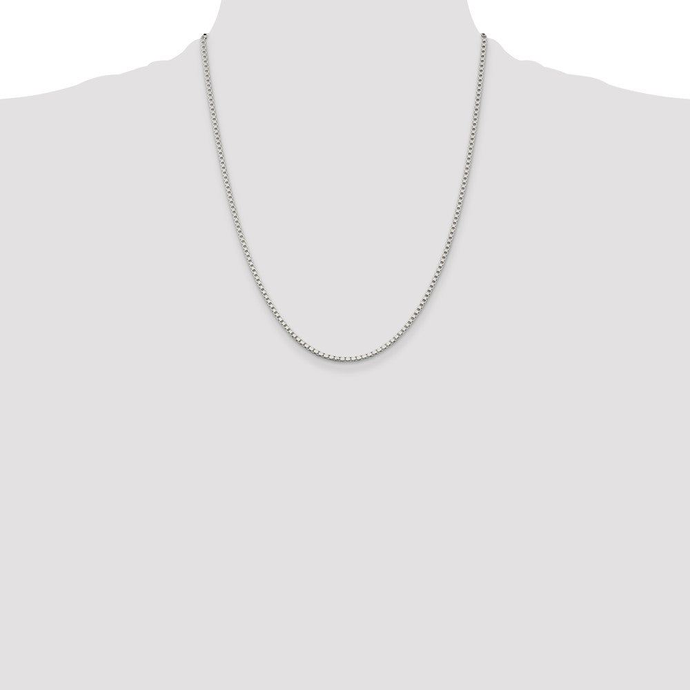 Sterling Silver 2mm Box Chain