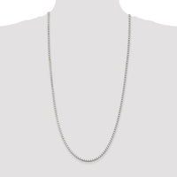 Sterling Silver 3mm Box Chain