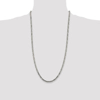 Sterling Silver 3.25mm Byzantine Chain