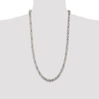 Sterling Silver 6mm Byzantine Chain
