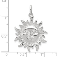 Sterling Silver Sun Pendant